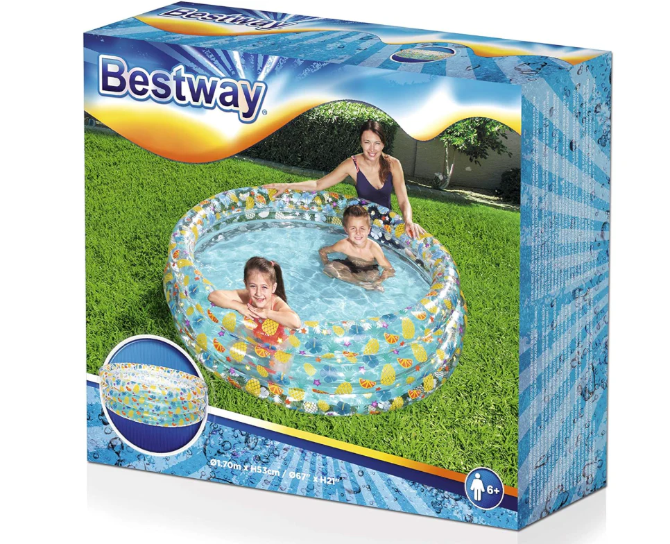 Bestway Tropical Play Pool 1.70mx53cm 51048
