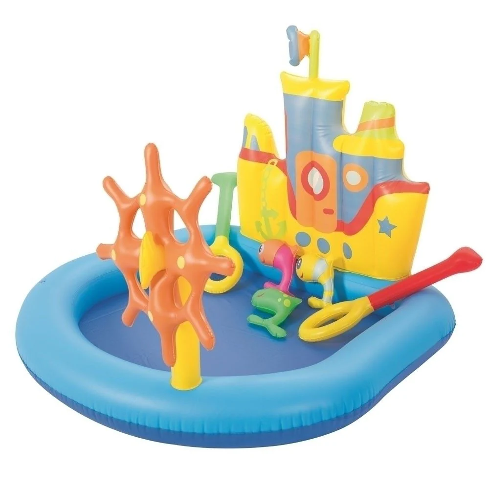 Bestway Tug Boat Play Pool 55x51x41 inch 52211
