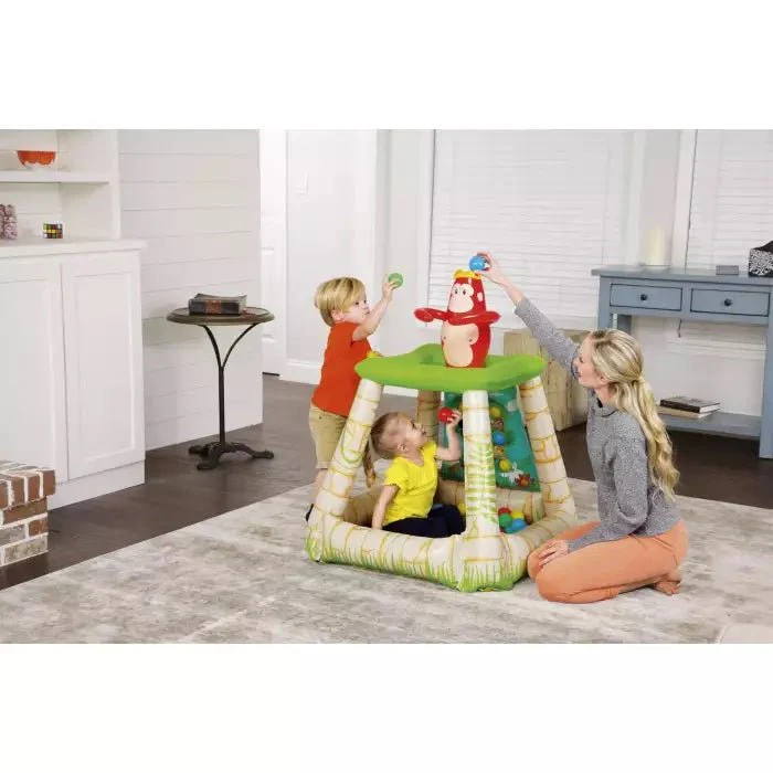 Bestway Up, In & Over Jungle Ball Pit 89 x 86 x 107 cm 52266 - Image 2