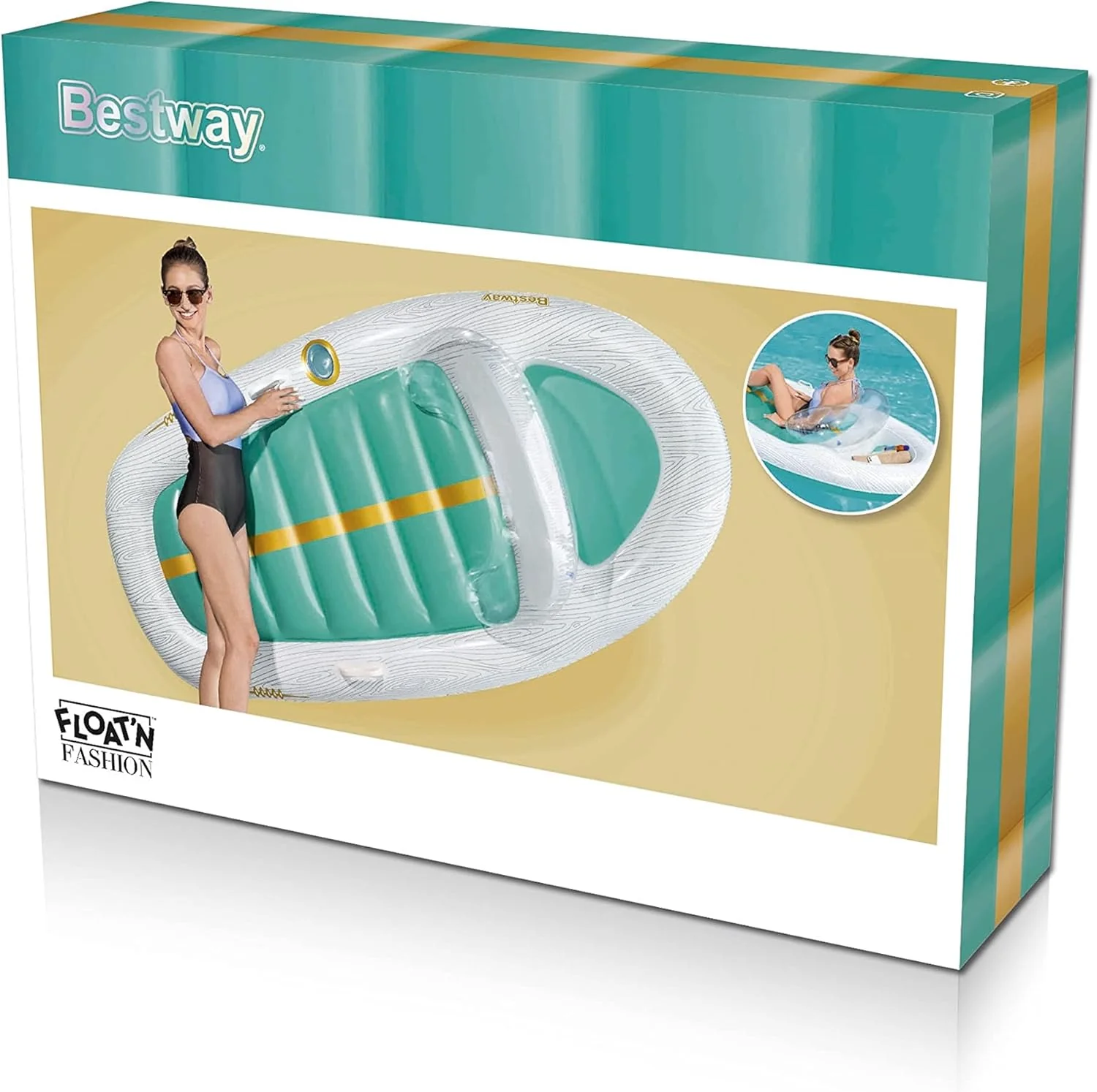 Bestway Vacation Yacht Lounge 2.16m x 1.17m 43650 - Image 10