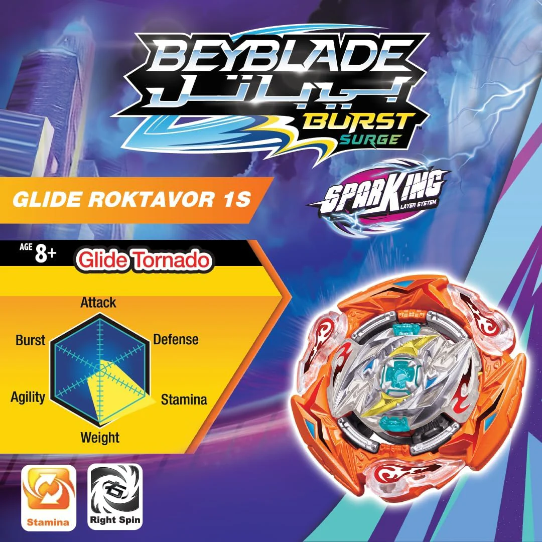 Beybattle Beyblade Burst Superking Glide Ragnaruk BB-161-T - Image 6
