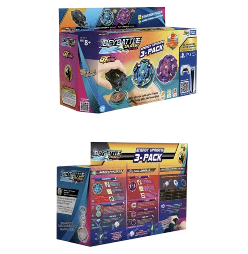 Beybattle Beyblade Energy Uprising 3-Pack BB-160-T - Image 4