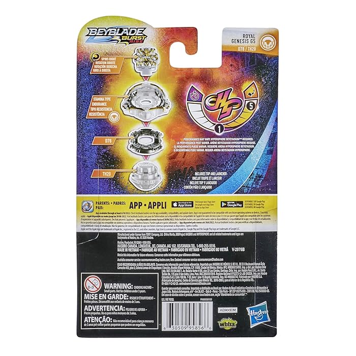 Beybattle Burst Int'l Starter Royal Genesis G5 BB-157-T - Image 3