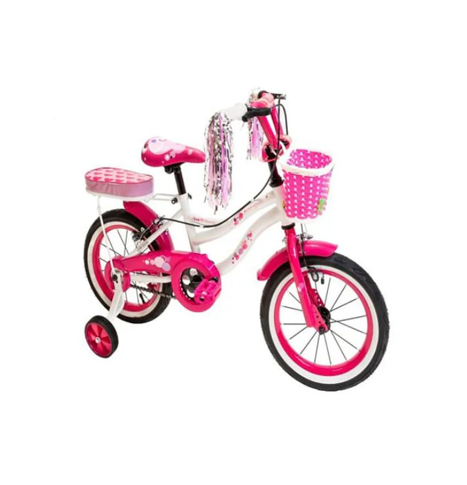 Bicycle 14 Princess White/Pink