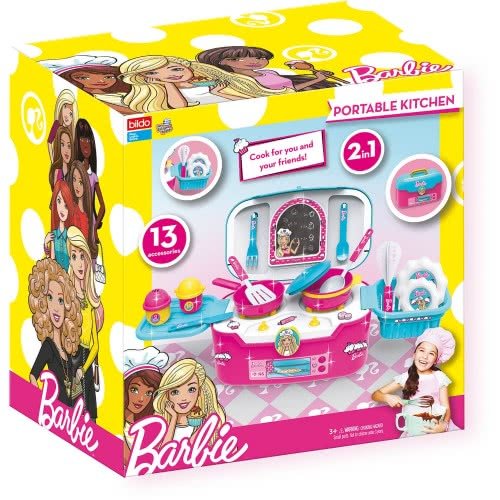Bildo Barbie 2-in-1 Portable Kitchen 2103