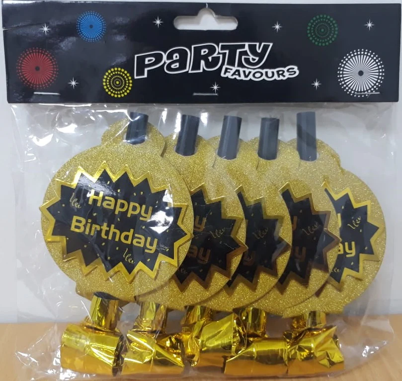 Birthday Blower Whistle 5 Pcs