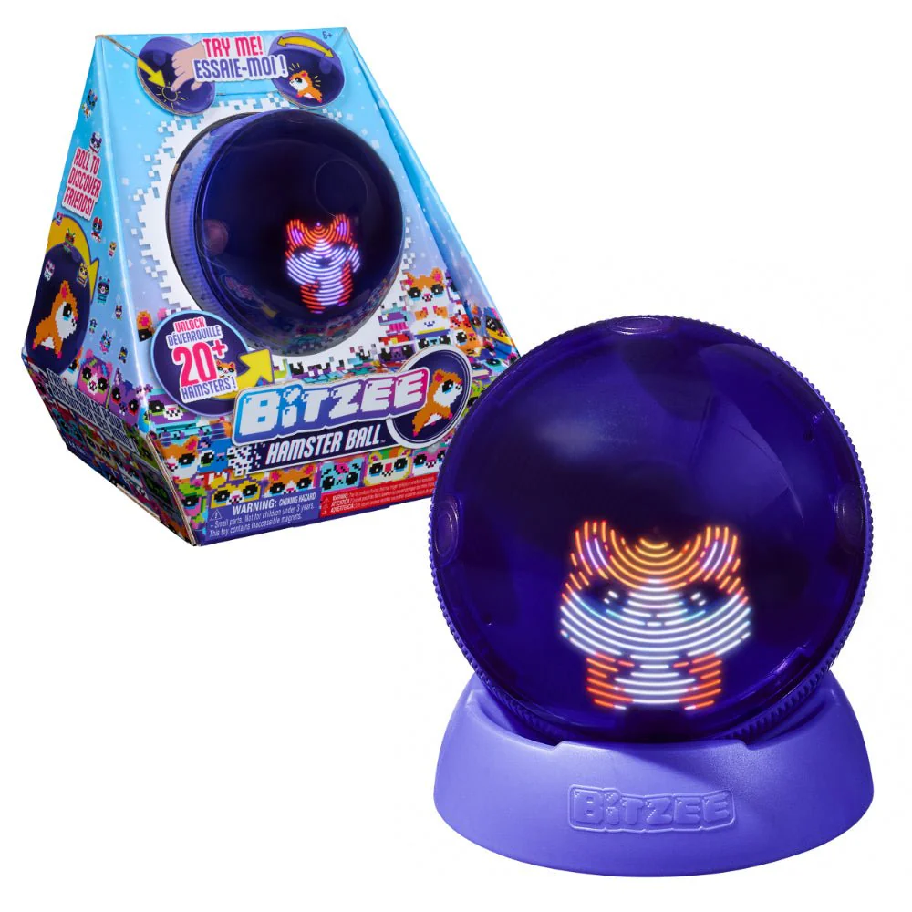 Bitzee Interactive Hamster Ball – Digital Pet Toy with Touch & Tilt Features