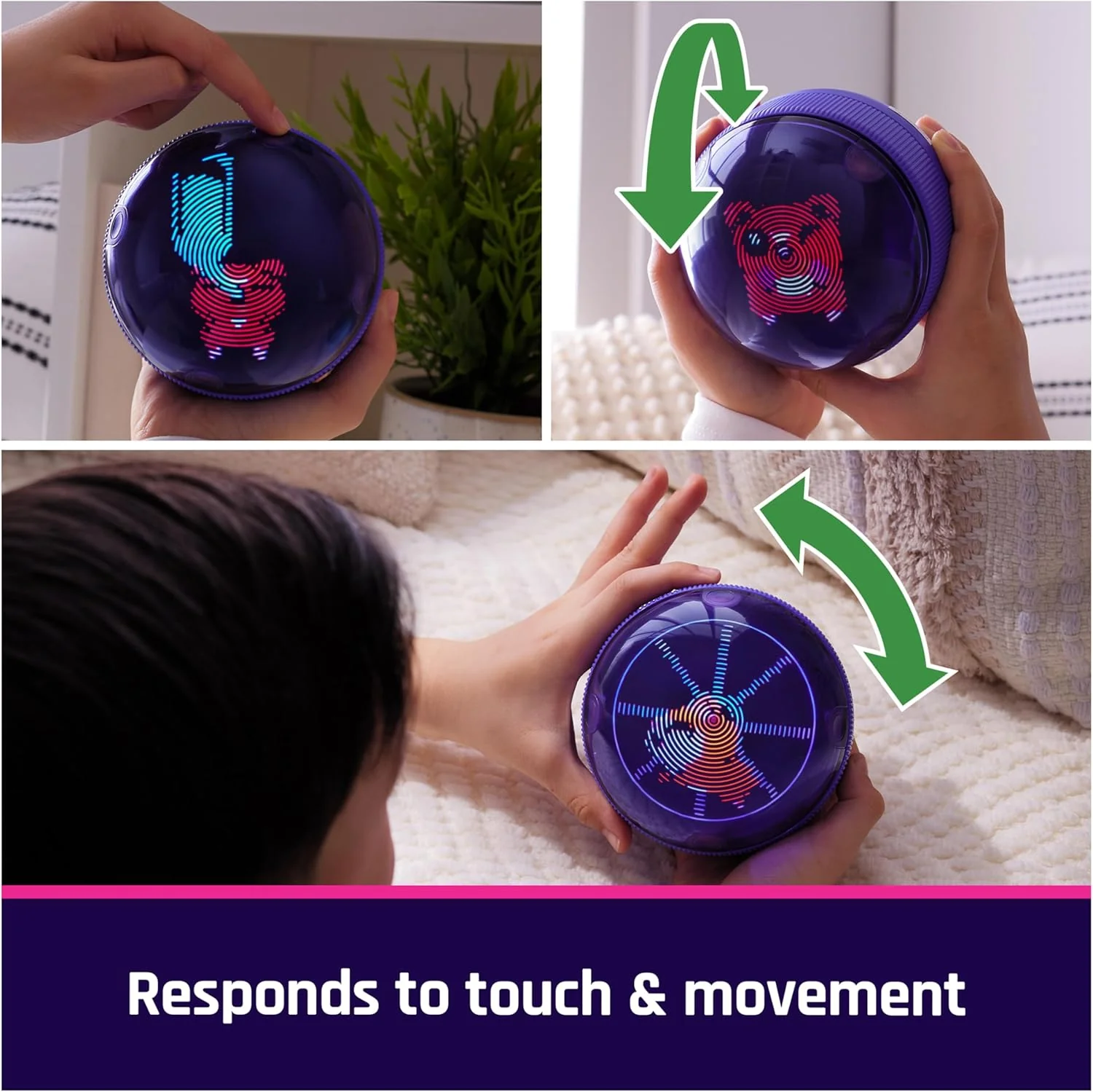 Bitzee Interactive Hamster Ball – Digital Pet Toy with Touch & Tilt Features - Image 8