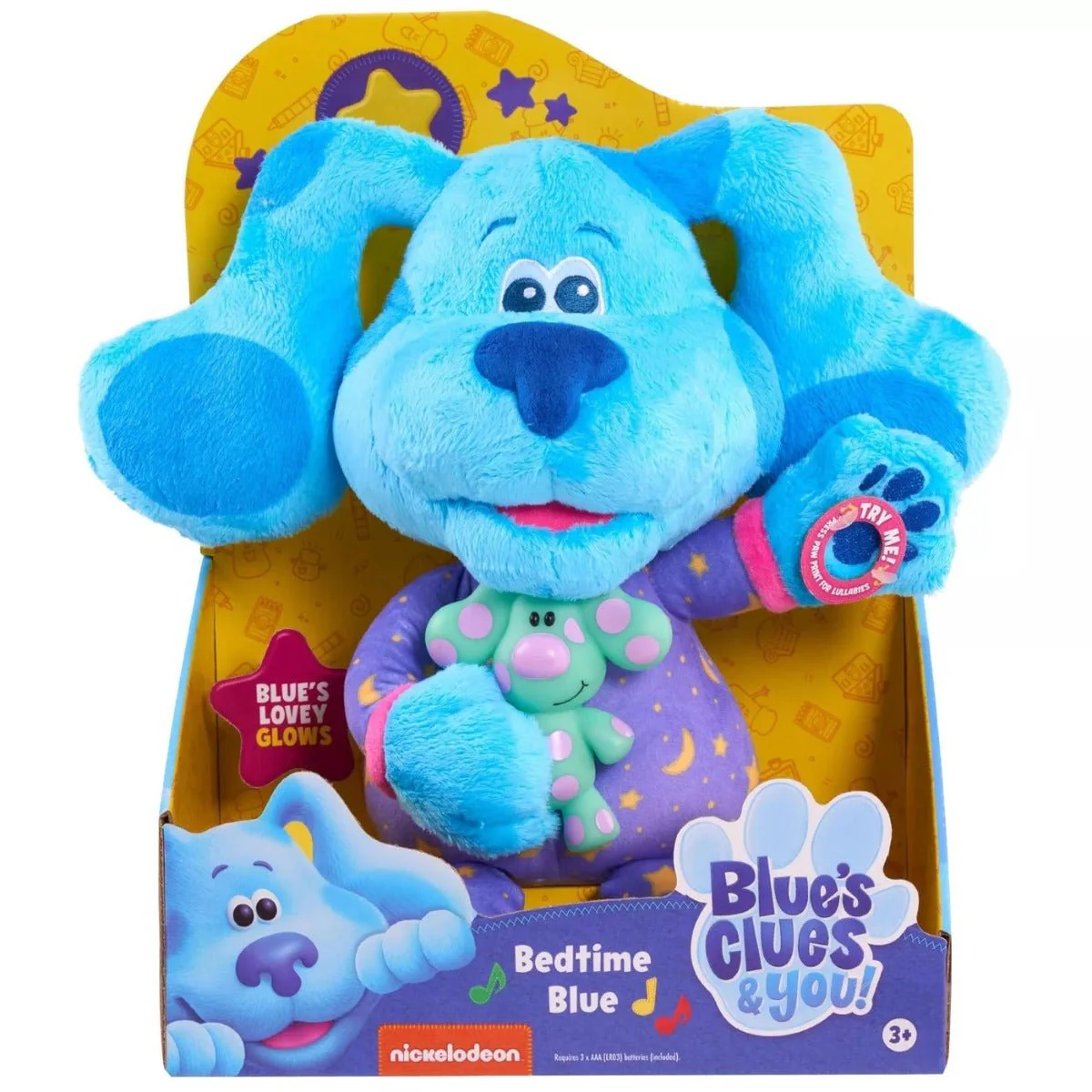 Blue's Clues & You Bedtime Blue 13 Inch Plush 49565 - Image 2