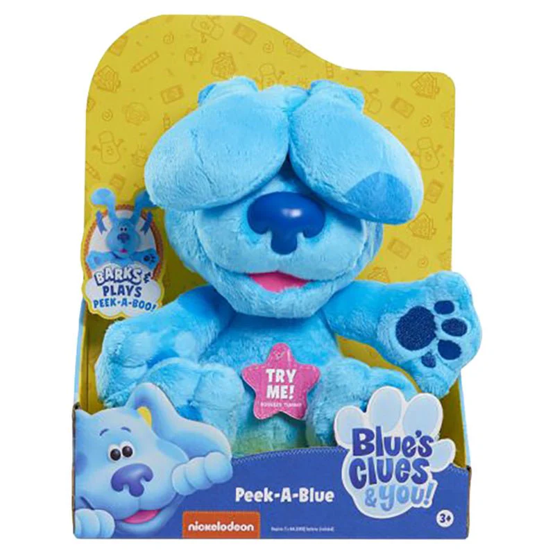 Blue's Clues & You Peek a Plush Blue 49570 - Image 2