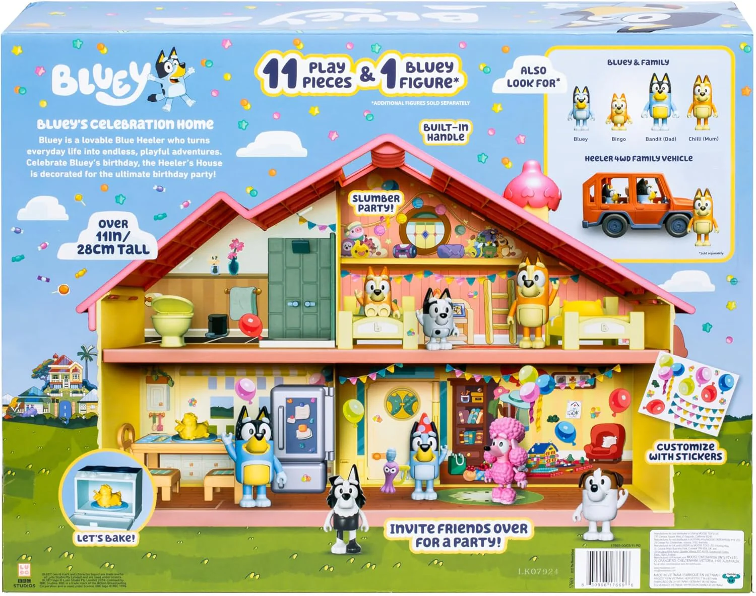 Bluey Celebration Home Playset 17669 - Image 4