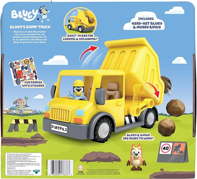 Bluey Series-12 Dump Truck 17673 - Image 4