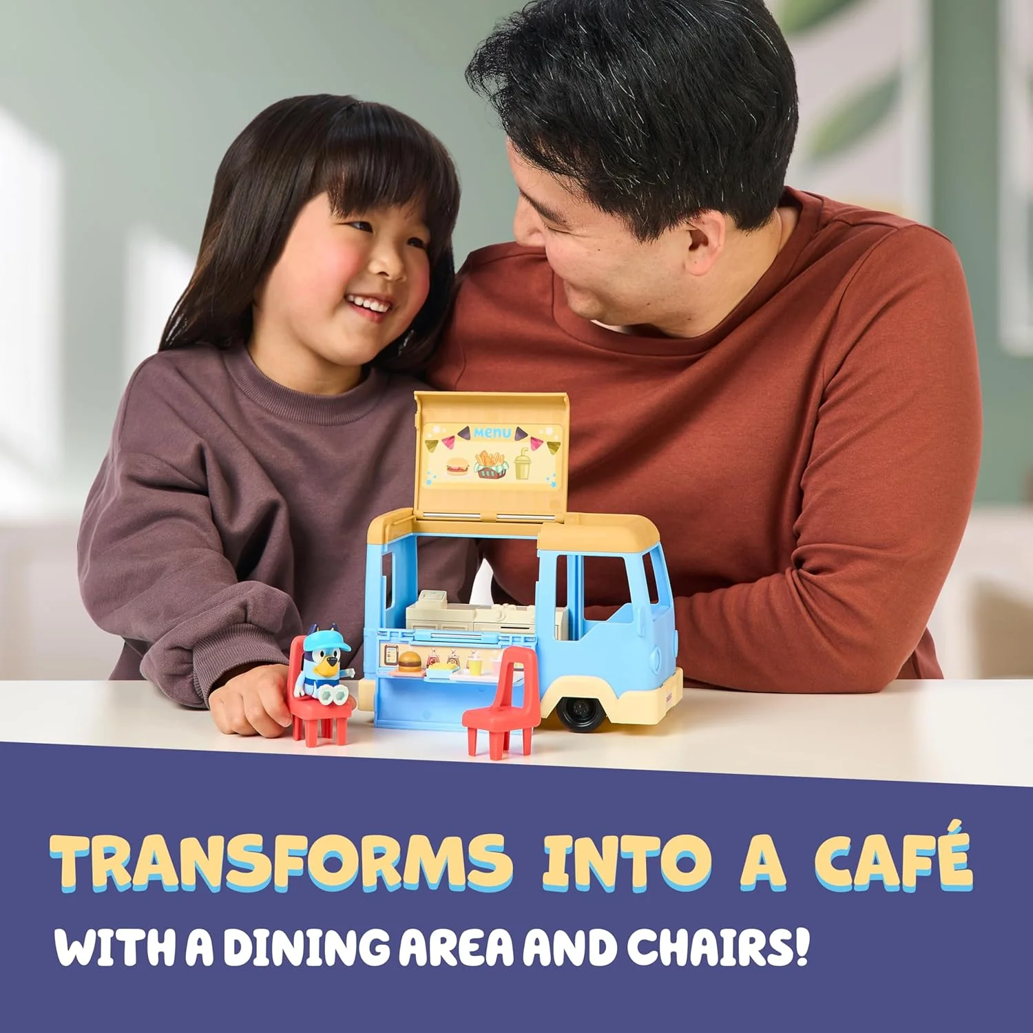 Bluey Lets Play Chef Food Truck Playset 18919 - Image 4