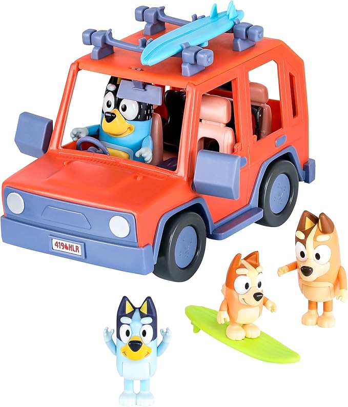 Bluey S11 Heeler Family Road Trip 4WD Vehicle 17661
