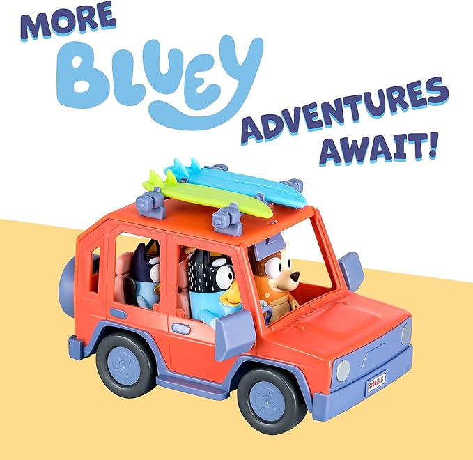 Bluey S11 Heeler Family Road Trip 4WD Vehicle 17661 - Image 2