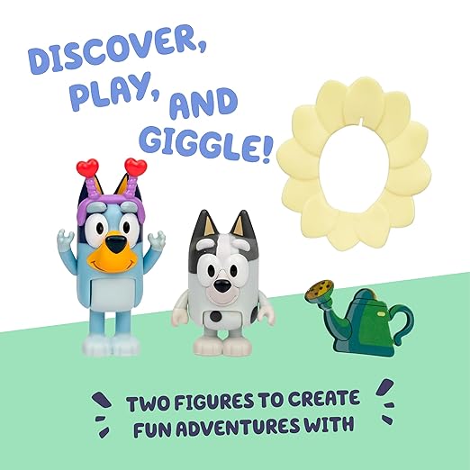 Bluey S13 Figure 2Pk Spring Time Bluey & Muffin 18913 - Image 5