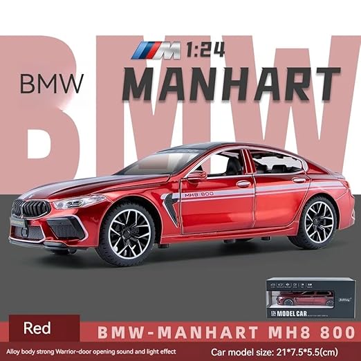 Pullback Diecast Car BMW Manhart M308 - Image 6