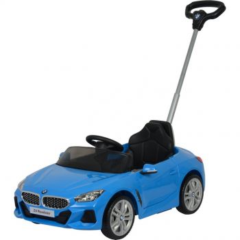 BMW Push Car with Handle Blue 3673C