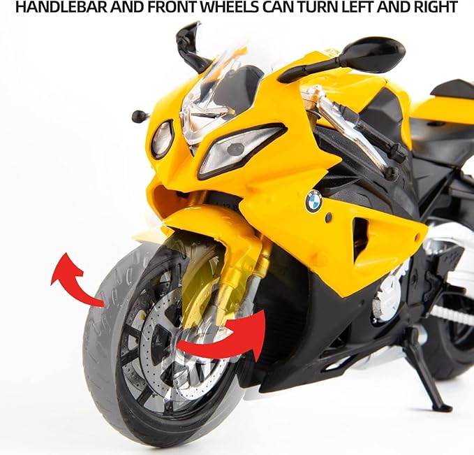 MSZ BMW Motorcycle Diecast S1000RR 1:12 68001A - Image 6