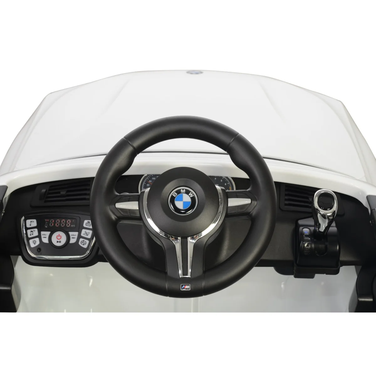BMW X5M Battery Operated SUV Ride On Car White 6661R - Image 5