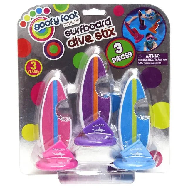 Boley Goofy Foot Mermaid Tail Dive Sticks 56192B