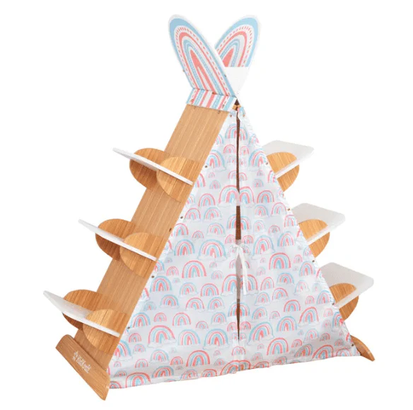 Book Nook Tent with Shelves