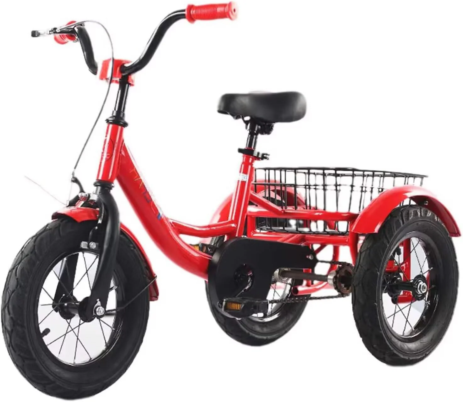 Bosheng Tricycle With Basket 12 Inch Red MN011 - Image 2