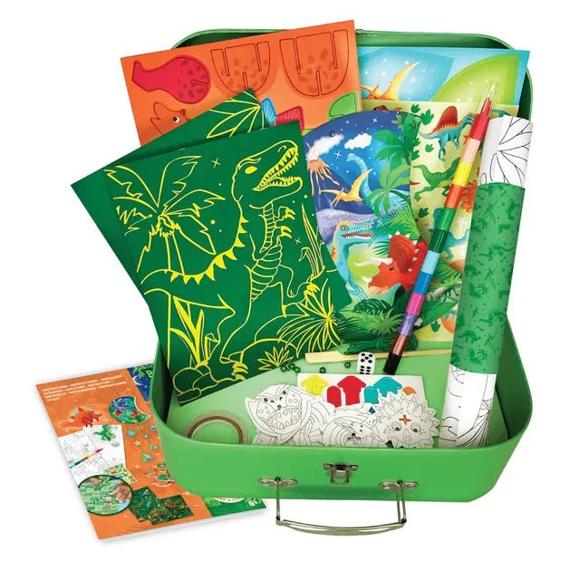 Box Candiy Dino Adventure - Travel Suitcase Multi Craft And Activity Set BCS2106 - Image 3