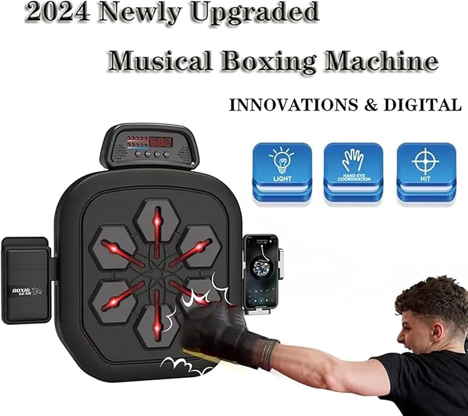 Boxing Machine Lights Up With Music Rhythm B4013 - Image 4