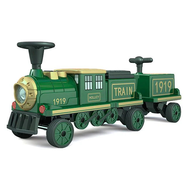 Bronco Battery Operated Train Green BR-1919
