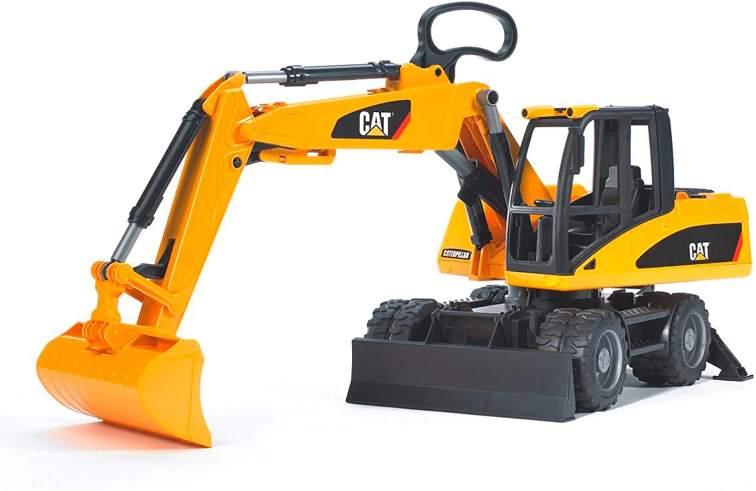 Bruder Caterpillar Wheeled Excavator 1:16 Scale 02445 - Image 2