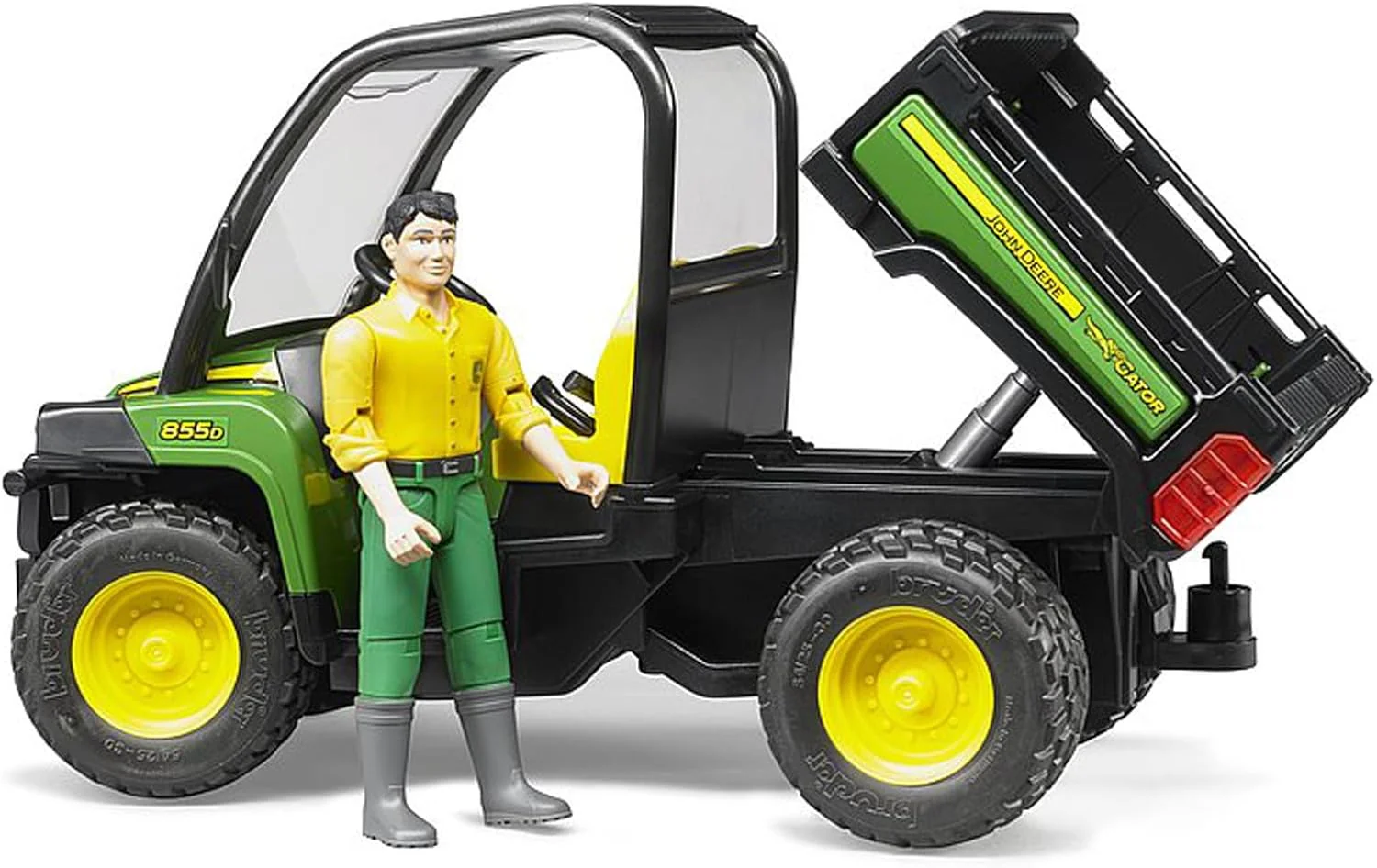 Bruder John Deere Gator XUV 855D with Driver 02490 - Image 3