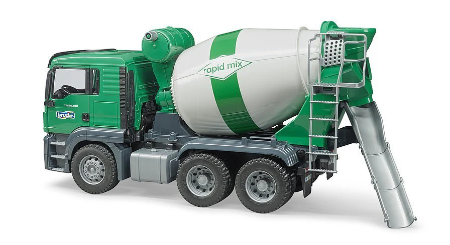 Bruder MAN TGS Cement Mixer Truck 03710 - Image 2