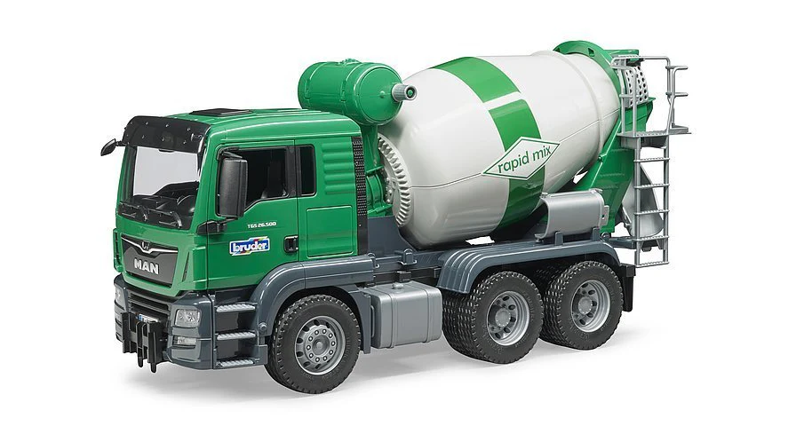 Bruder MAN TGS Cement Mixer Truck 03710 - Image 3