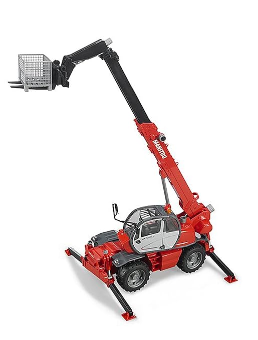 Bruder Manitou Telescopic Forklift MRT 02129 - Image 3