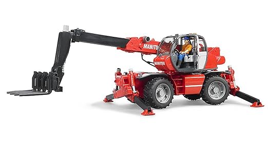 Bruder Manitou Telescopic Forklift MRT 02129 - Image 7