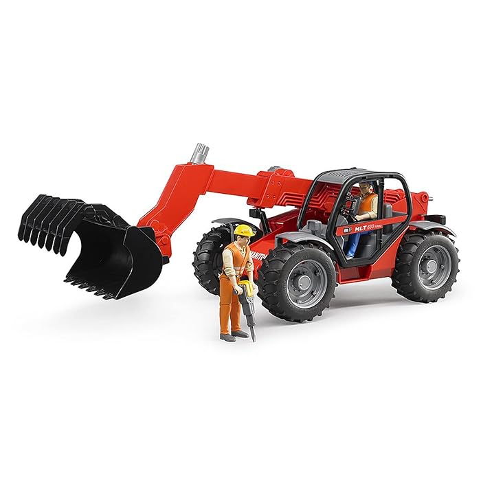 Bruder Manitou Telescopic Loader MLT633 02125 - Image 2