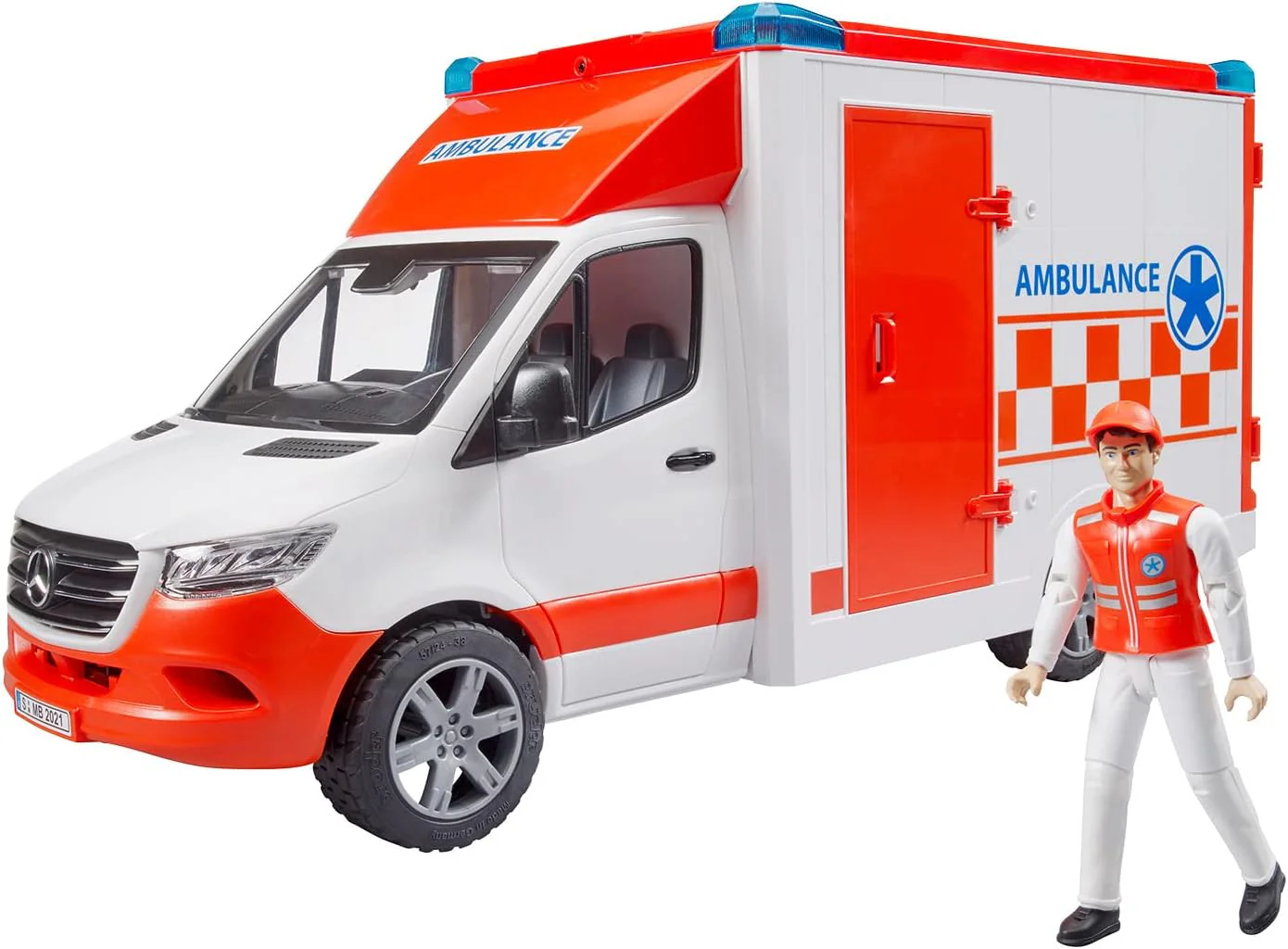 Bruder MB Sprinter Ambulance with Driver 02676