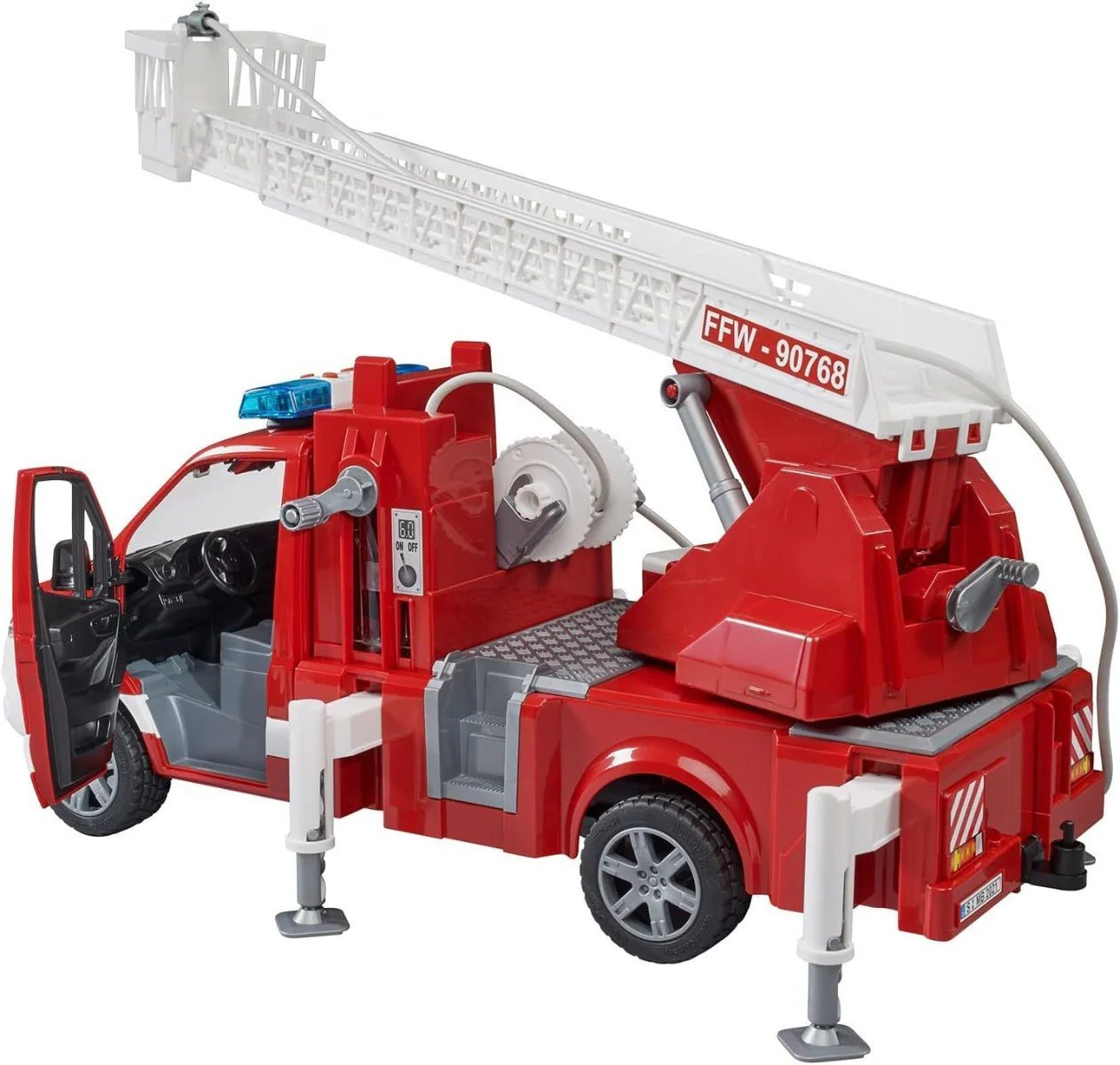 Bruder MB Sprinter Fire Engine with Ladder and Waterpump 02673 - Image 2