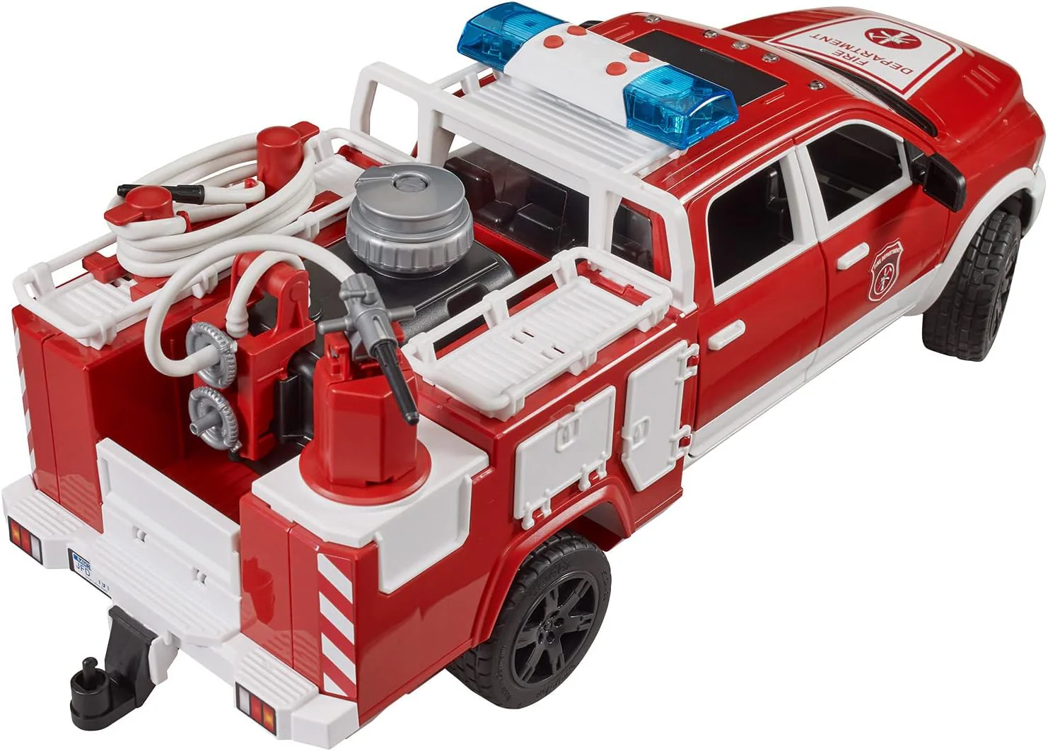 Bruder RAM 2500 Fire Engine Truck with Light and Sound 02544 - Image 3