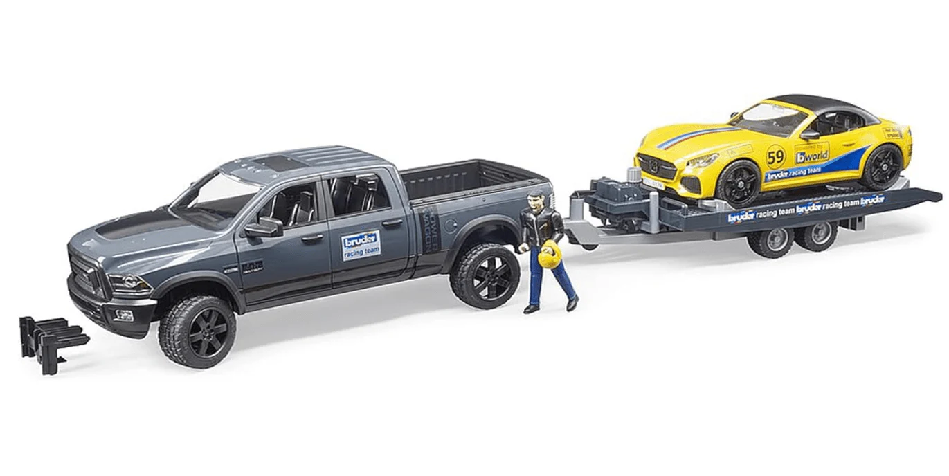 Bruder Ram 2500 Power Wagon & Roadster Racing Team 02504