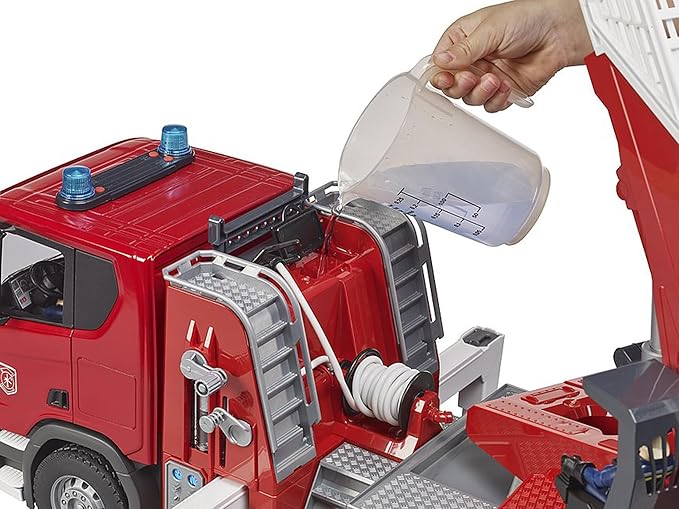 Bruder Scania R-series Fire engine with Water Pump 03590 - Image 6