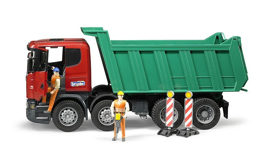 Bruder Scania R Series Tipper Truck 03550 - Image 5
