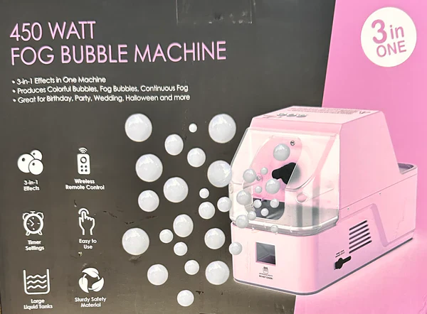 Bubble Machine 3-In-1 450W TC1337