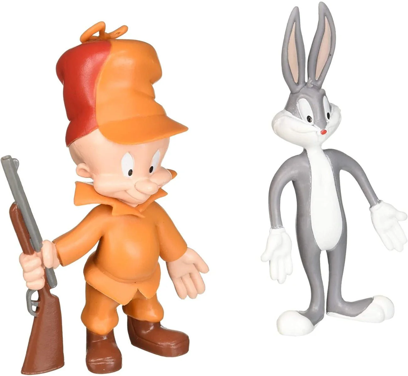 Bugs Bunny & Elmer Fudd Bendable Figure 2-Pack 48058