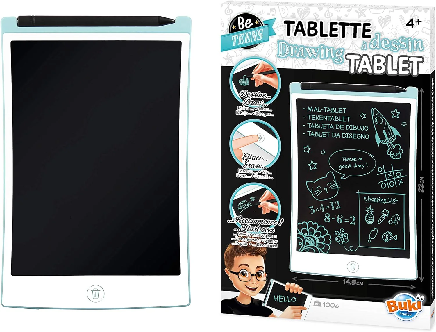 Buki Be Teens Drawing Tablet TD001 - Image 2
