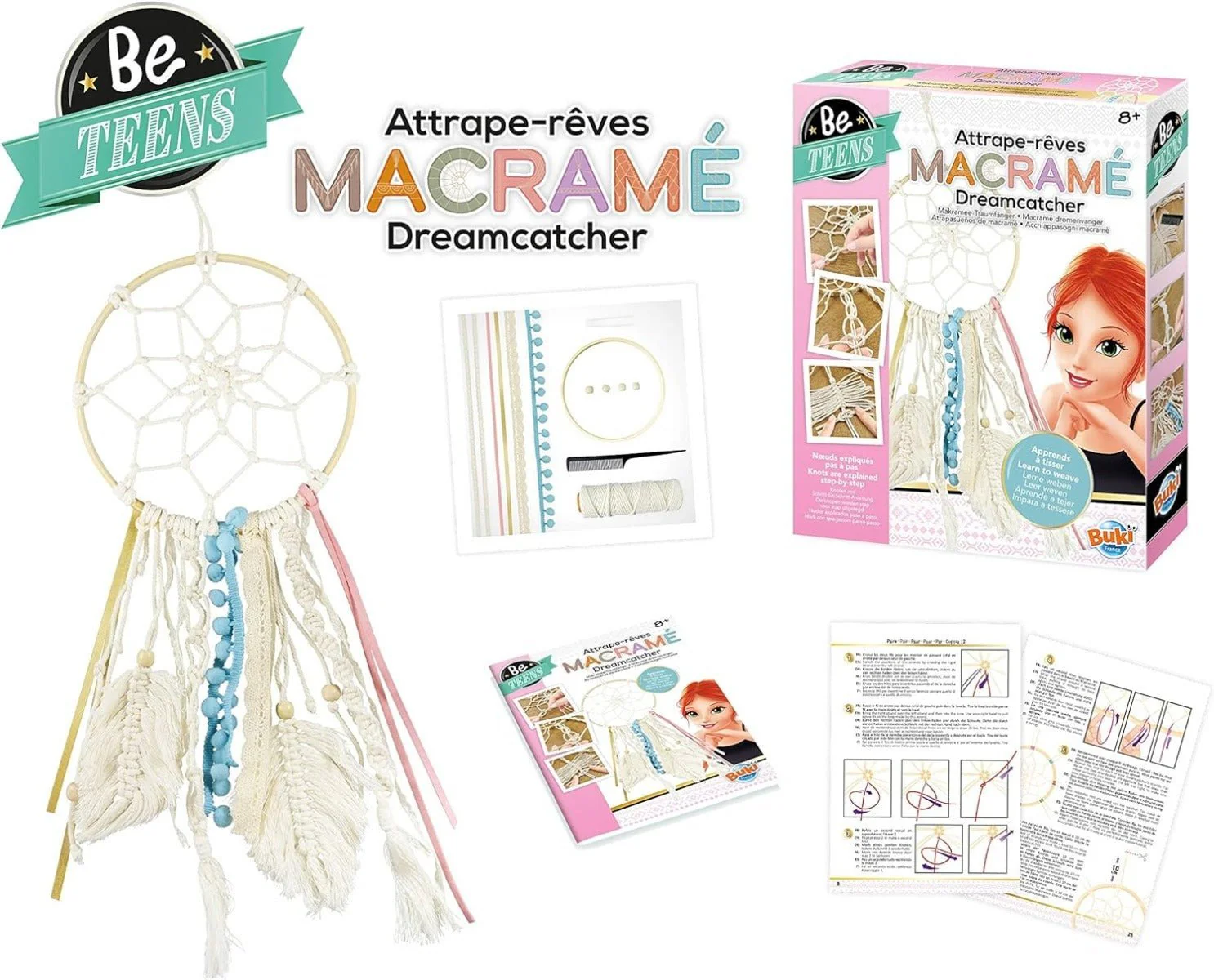 Buki Be Teens Macrame Dreamcatcher BE401