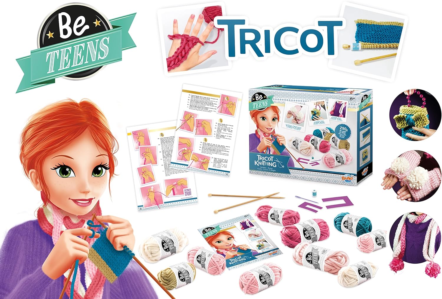 Buki Be Teens Tricot Knitting BE002