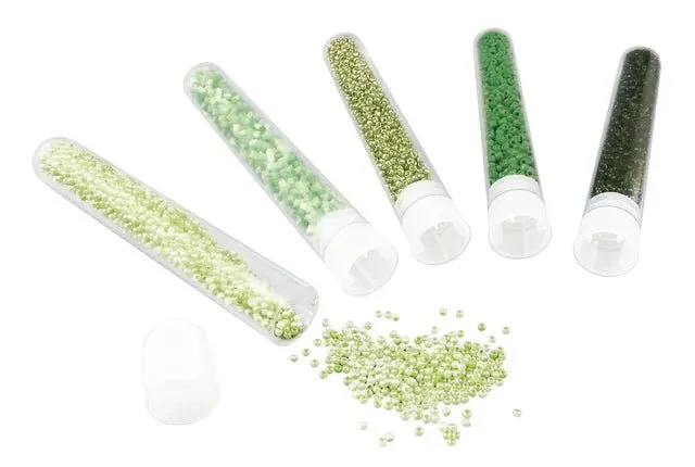 Buki Bead Tubes Green PE005 - Image 3