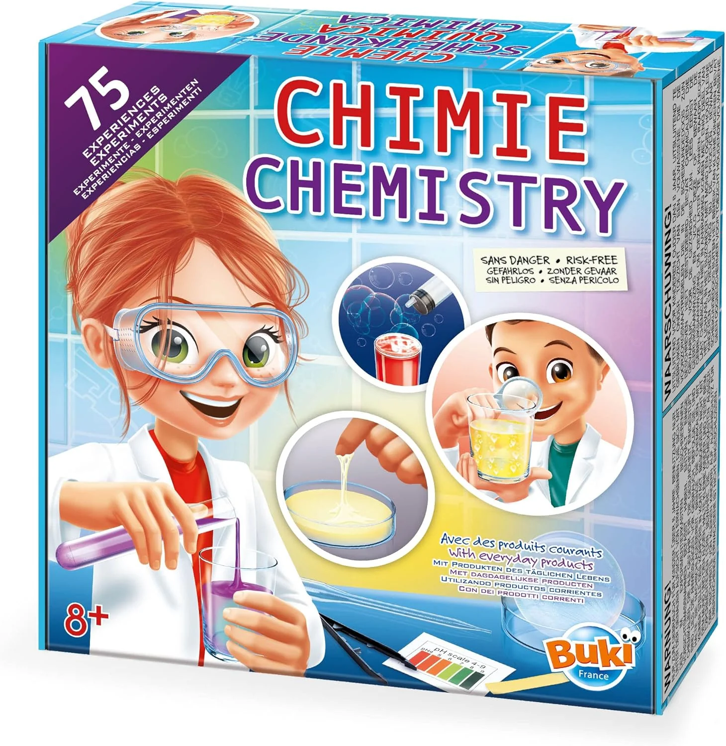 Buki Chemistry 75 Experiments 8363EU